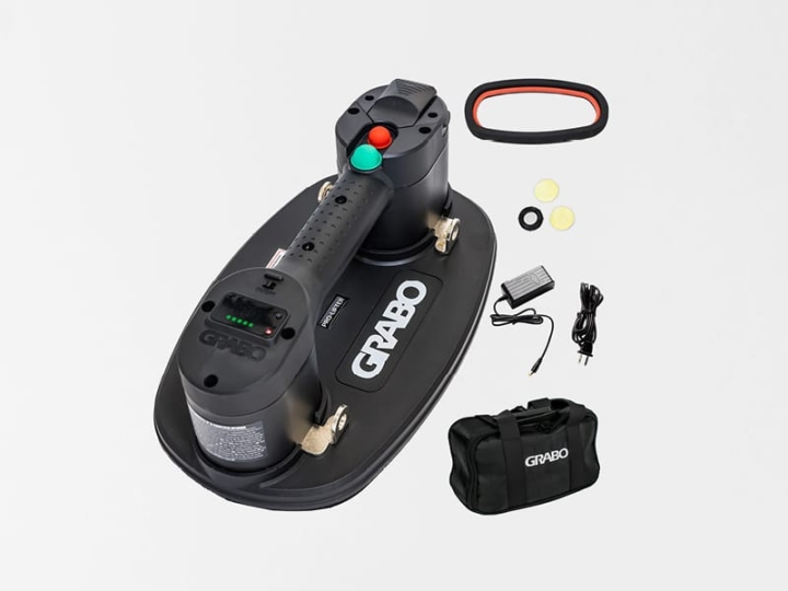 GRABO Pro-Lifter 20 akku sugekop med alt tilbehør og taske